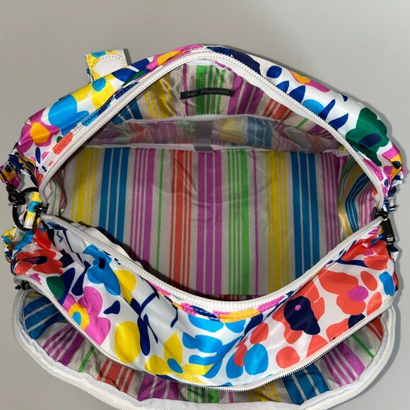 Lug Propeller 2 Overnight Bag Wildflower Brights White with Neon Print - Picture 10 of 16